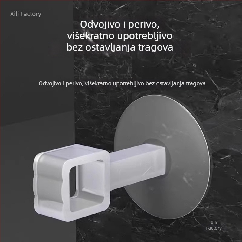 Silikonska zaštita kvake vrata s usisnom čašicom, za kupaonicu