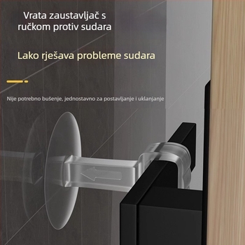Silikonski zaštitnik vrata s usisnom čašom – bez bušenja, za kuhinju i kupaonicu