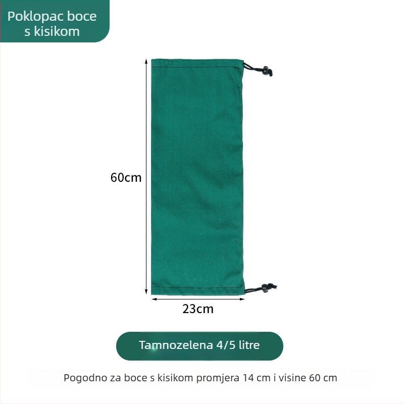 Debeli platneni zaštitni omotač za kisikove boce 10L/20L/40L – zaštita od prašine