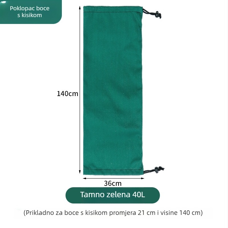 Debeli platneni zaštitni omotač za kisikove boce 10L/20L/40L – zaštita od prašine