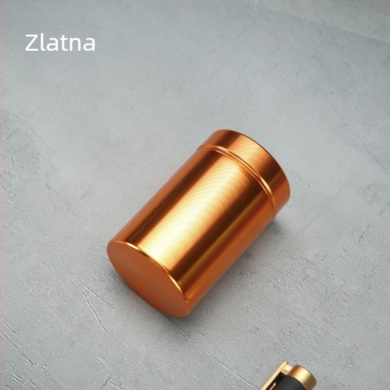 Mini kutija za čaj iz titanijeve legure, metalna kutija za čaj, zatvorena prijenosna posuda
