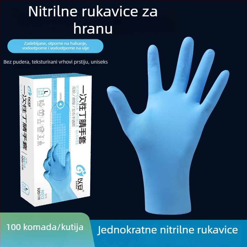 To Ann jednokratne rukavice za pranje suđa, vodootporne, produžene duljine, prehrambene kvalitete, za kućnu uporabu