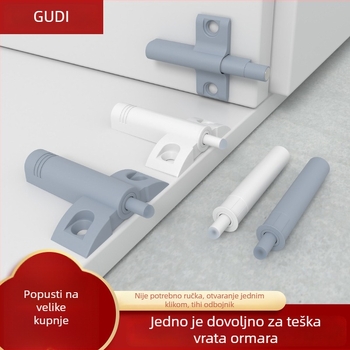 Tlmivač vrata ormara – tiho ublažavanje udara za garderobu (bez ručke)