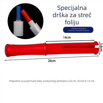 Plastični držač folije za pakiranje i zaštitni prsten za ruku za rasteznu foliju