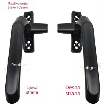 Ručka za prozor od aluminijske legure za kasetne prozore i vrata