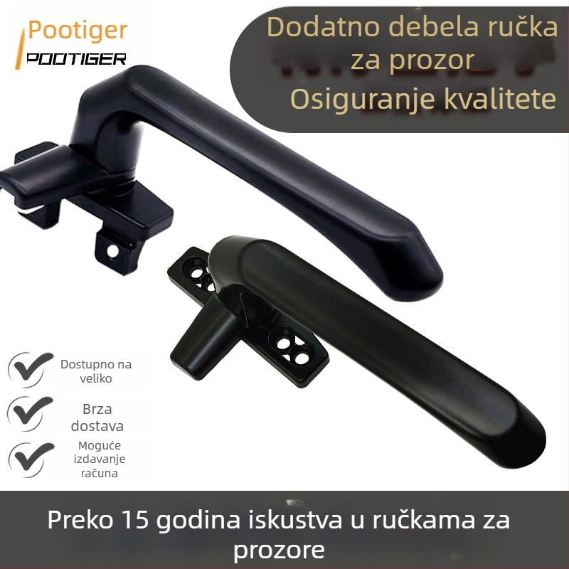 Ručka za prozor od aluminijske legure za kasetne prozore i vrata