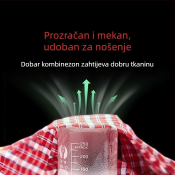 Kratka pregača sa zatvaračem i dugim rukavima za kuhinju – ženska zaštitna radna odjeća, otporna na prljanje i habanje, za osobe srednje dobi i starije