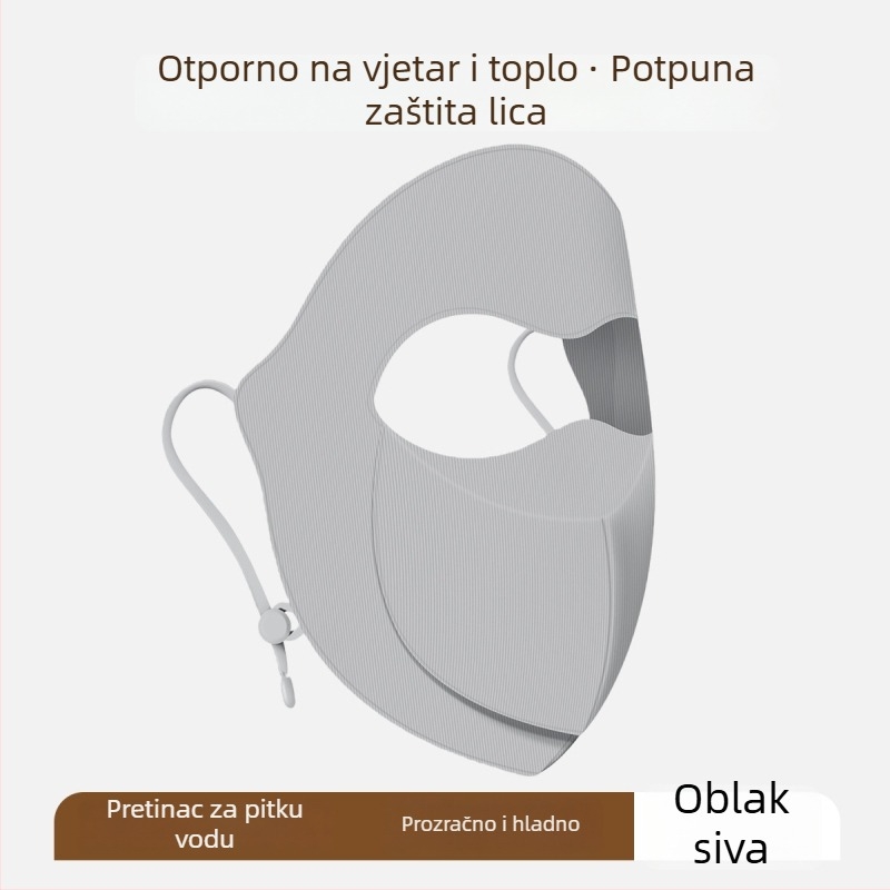 Periva puna maska za lice za žene, stil facekini za jesen i zimu, otpornost na vjetar i hladnoću