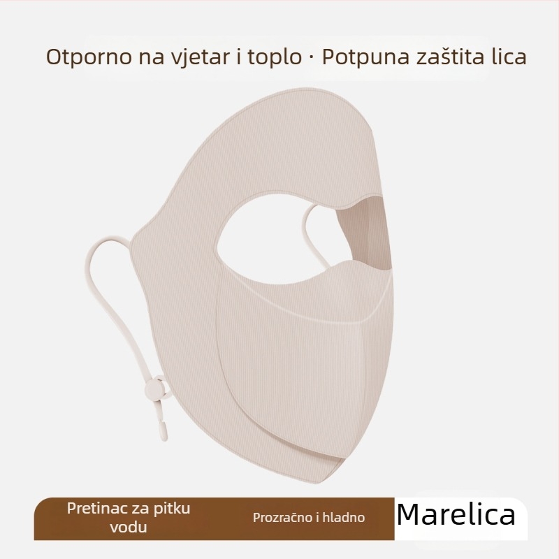 Periva puna maska za lice za žene, stil facekini za jesen i zimu, otpornost na vjetar i hladnoću