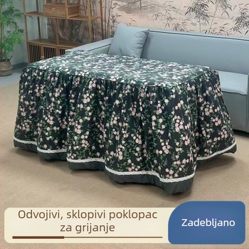 Debelo, otklonjivo i perivo pokrivalo za grijanje – za električne ploče, grijane stolove i kućne grijalice
