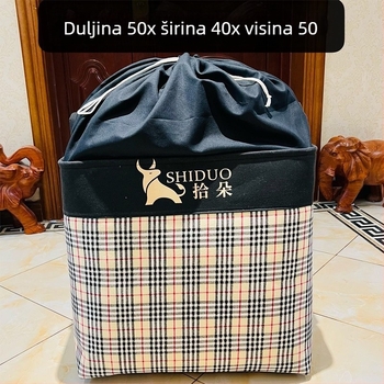 Debljena platnena kutija za skladištenje – odjeća, deke i igračke, platneni organizator za dom i preseljenje