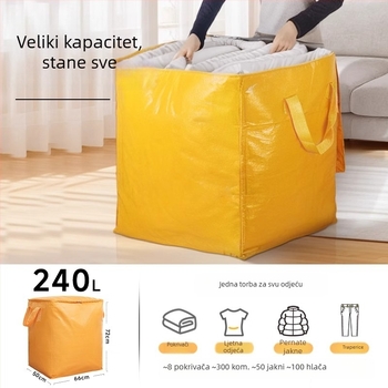 Torba za preseljenje velikog kapaciteta za odjeću i pokrivače