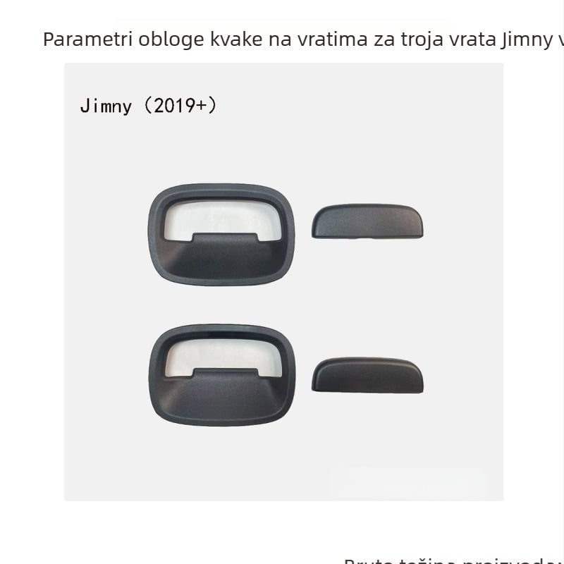 Suzuki Jimny 2019–2025 Naljepnica za kvaku vrata, vanjski dio vrata, zaštita od ogrebotina, dekorativna modifikacija