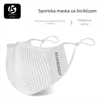 Cross-Speed Ice Silk maska za biciklizam – otporna na vjetar i prašinu, prozračna, za sport, trčanje i UV zaštitu
