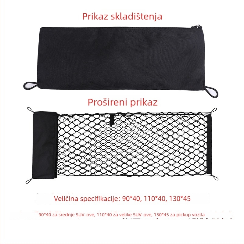 Bočna torba za prtljažnik automobila, Oxford tkanina, novi model