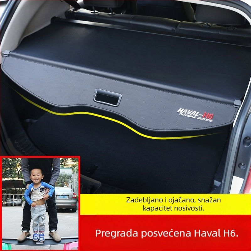 Kožni organizator prtljažnika sa zavjesom i dijelom za Haval H6M6