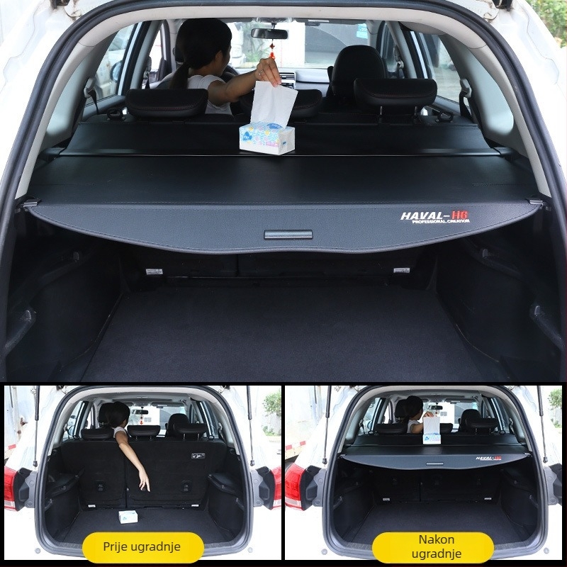 Kožni organizator prtljažnika sa zavjesom i dijelom za Haval H6M6