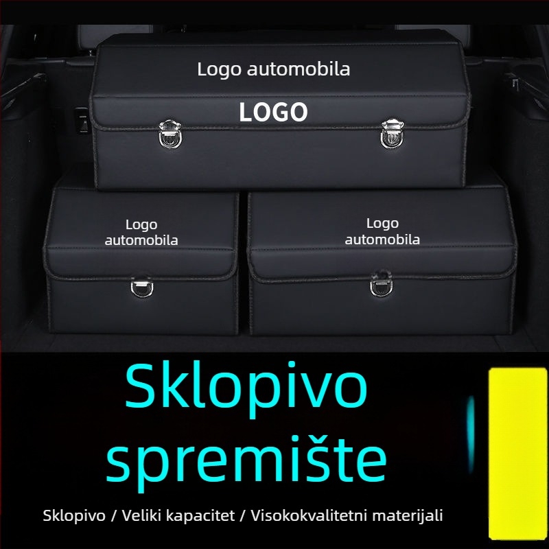 Organizator prtljažnika automobila, unutarnja kutija za pohranu, višenamjenski organizator za vozilo