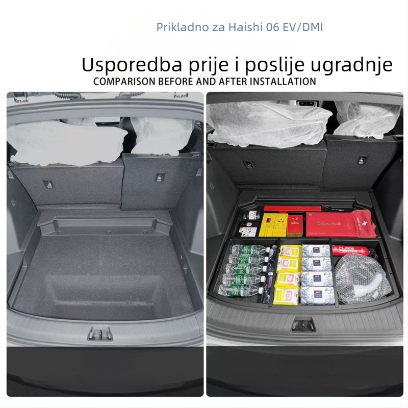 BYD HaiShi 06DMI/EV Kutija za skladištenje u prtljažniku sa skrivenim krevetom za kampiranje i unutarnje dodatke automobila