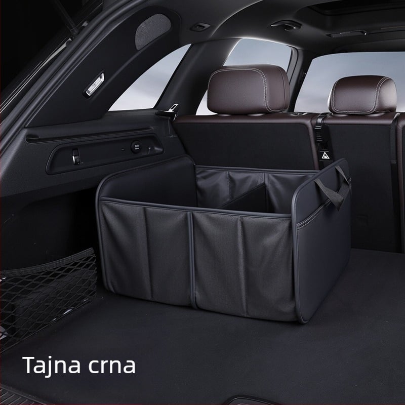 Sklopiva kožna kutija za prtljažnik automobila – organizator za ured i dom