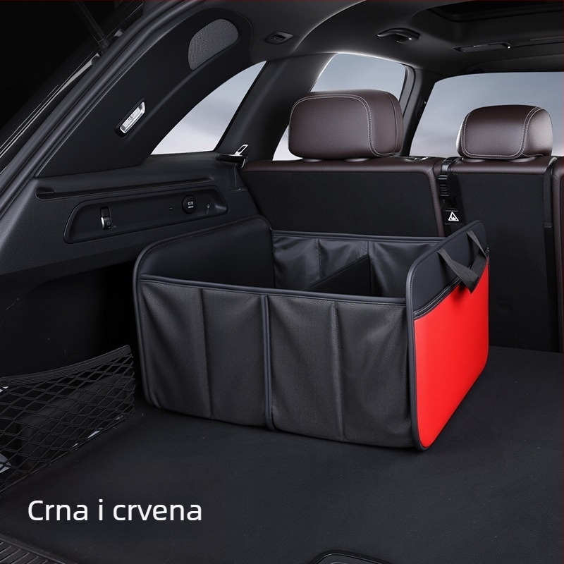 Sklopiva kožna kutija za prtljažnik automobila – organizator za ured i dom
