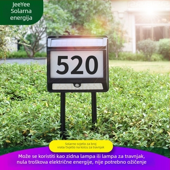 Vanjska LED zidna svjetiljka za vrata vile