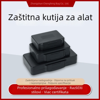 PP plastična kutija za alate i pohranu elektroničkih komponenti, ojačana i prijenosna, serija 401