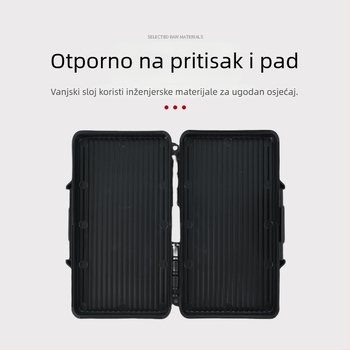 PP plastična kutija za alate i pohranu elektroničkih komponenti, ojačana i prijenosna, serija 401