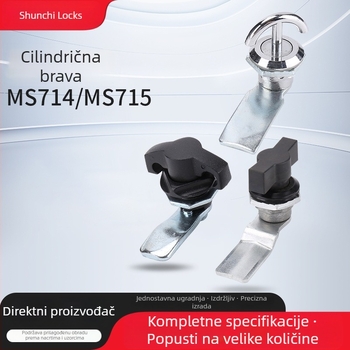 MS714-2 cilindrična ključavnica s jezičkom; MS714-3 mehanička ključavnica za vrata; MS715 ključavnice za ormariće
