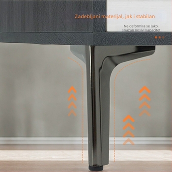 Metalne nogice za namještaj s trostrukom potporom – za kauč, TV komodu, stolić, noćni ormarić i ormar za cipele