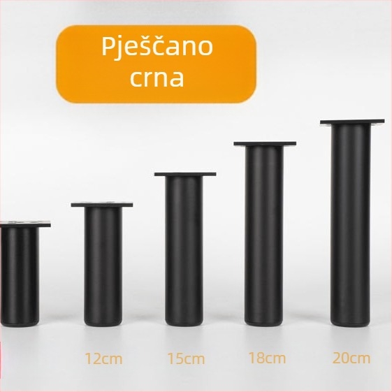 Noge od aluminijske legure za namještaj – podesive, vodootporne, visoke nosivosti; pogodne za noge sofe, stola za kavu i ormara.