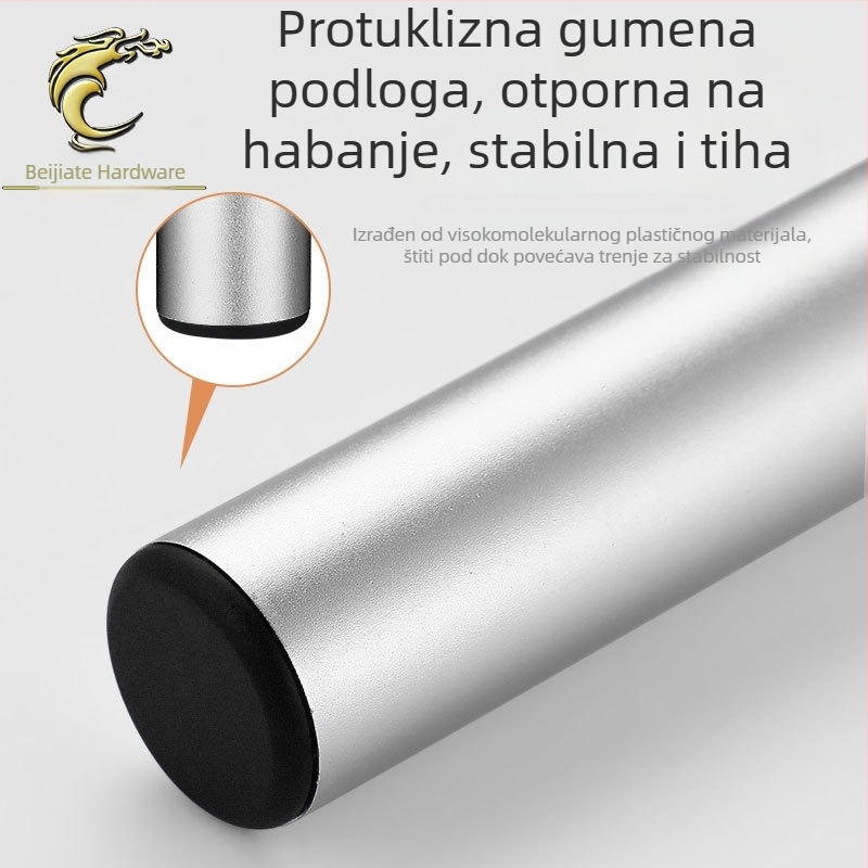 Noge od aluminijske legure za namještaj – podesive, vodootporne, visoke nosivosti; pogodne za noge sofe, stola za kavu i ormara.