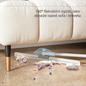Kombinirani magični alat za čišćenje podova, silikon mop za kupaonicu i WC, uklanjanje dlaka, kućni pomoćnik