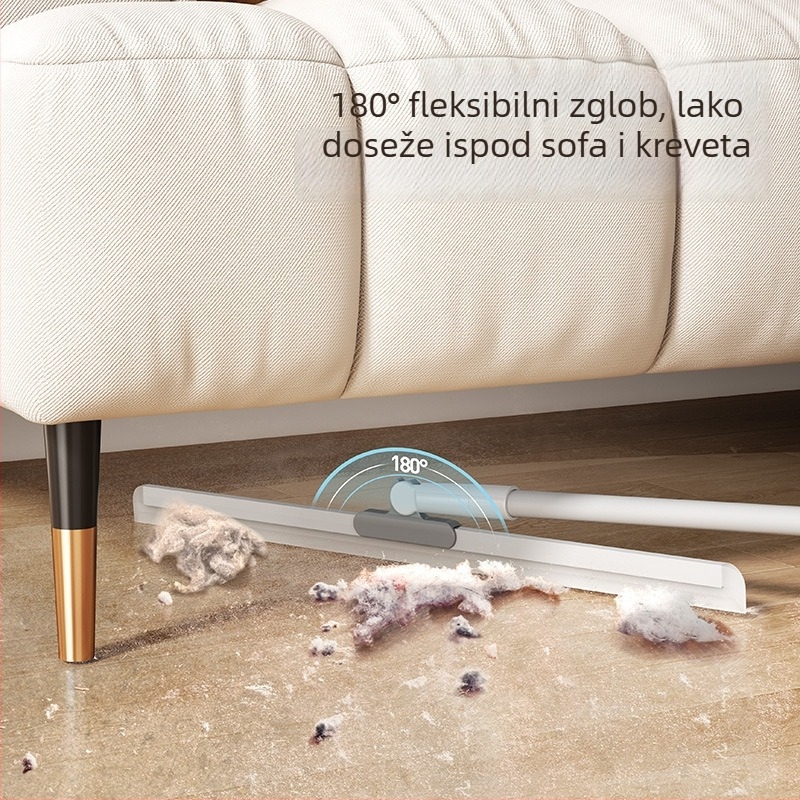 Kombinirani magični alat za čišćenje podova, silikon mop za kupaonicu i WC, uklanjanje dlaka, kućni pomoćnik