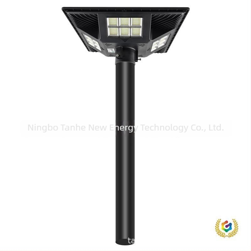 Cvjetnog oblika 4-LED solarno zidno svjetlo, vodootporno za vanjsku upotrebu, rasvjeta za vrt i stazu vile, daljinsko upravljanje