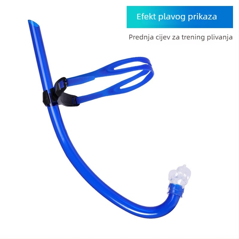 Prednji snorkelj za slobodno ronjenje, potpuno silikonova cijev za disanje, oprema za ronjenje