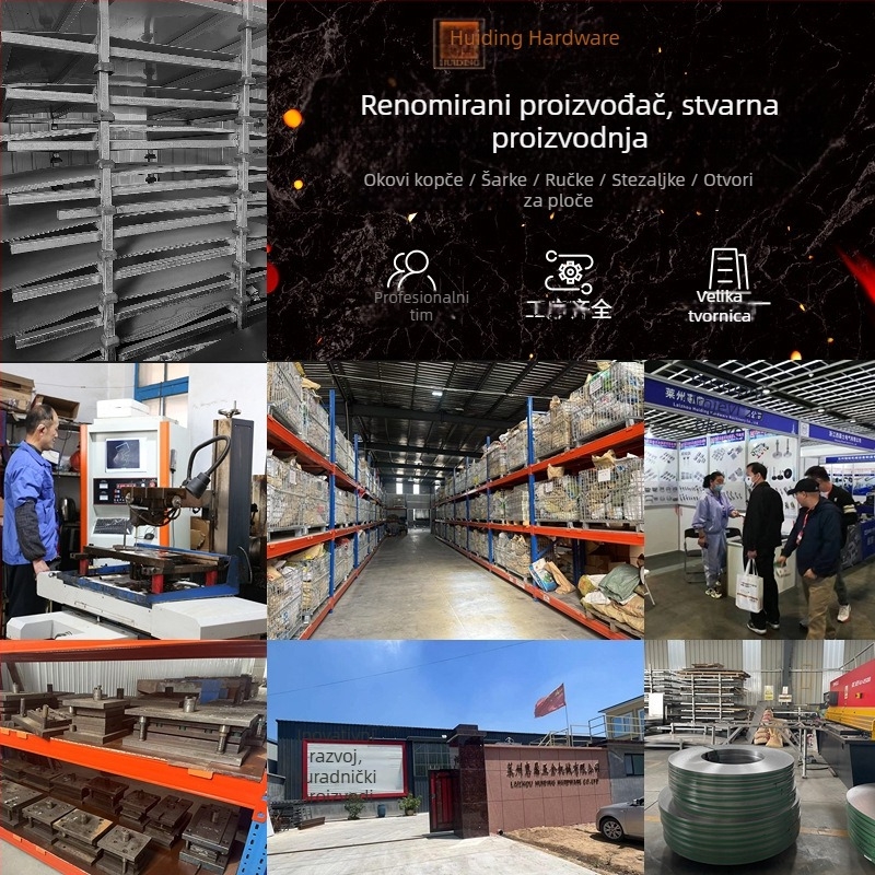 Željezna galvanizirana teška zasuna za kamione i poluprikolice, industrijski hardver za vrata