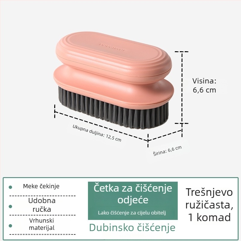 Nova četka za cipele s mekanim dlačicama, slatka macaron boja, četka za čišćenje odjeće i šešira za kućnu uporabu