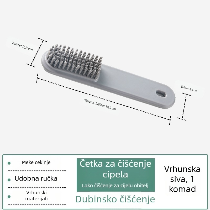 Nova četka za cipele s mekanim dlačicama, slatka macaron boja, četka za čišćenje odjeće i šešira za kućnu uporabu
