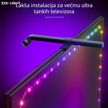 USB LED traka za televizor s sinhronizacijom boja zaslona, atmosferkim osvjetljenjem i pametnim upravljanjem
