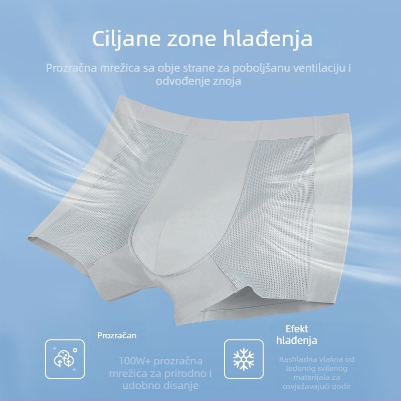 Muške bokserice od modalne tkanine, iznimno mekane i prozračne