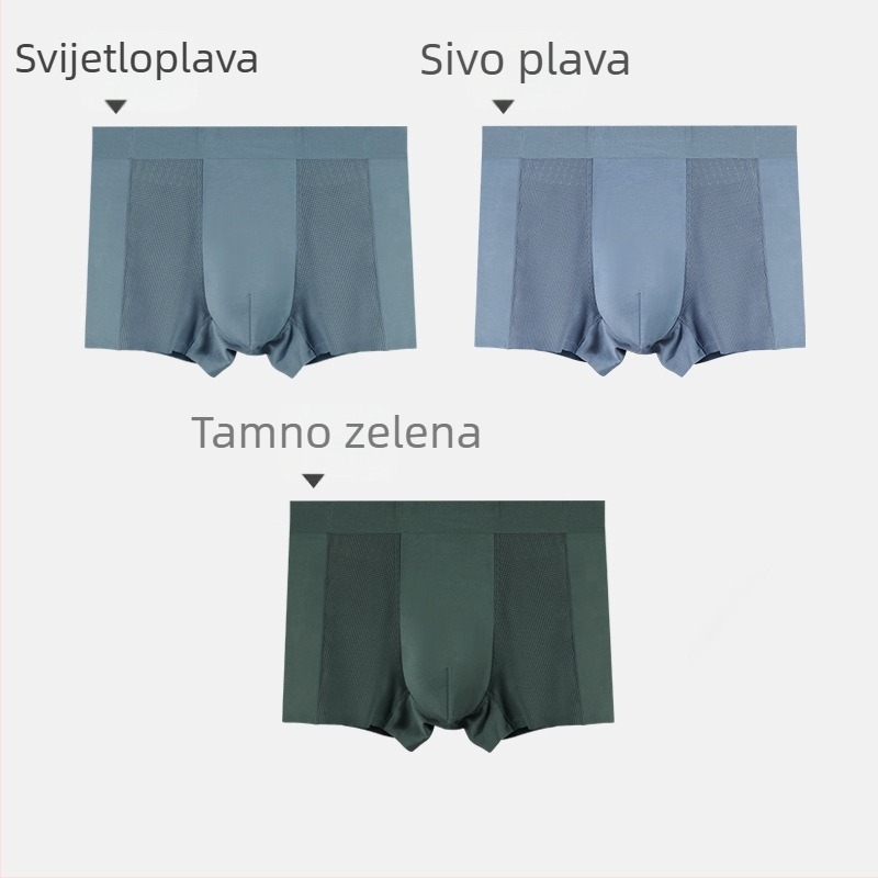 Muške bokserice od modalne tkanine, iznimno mekane i prozračne