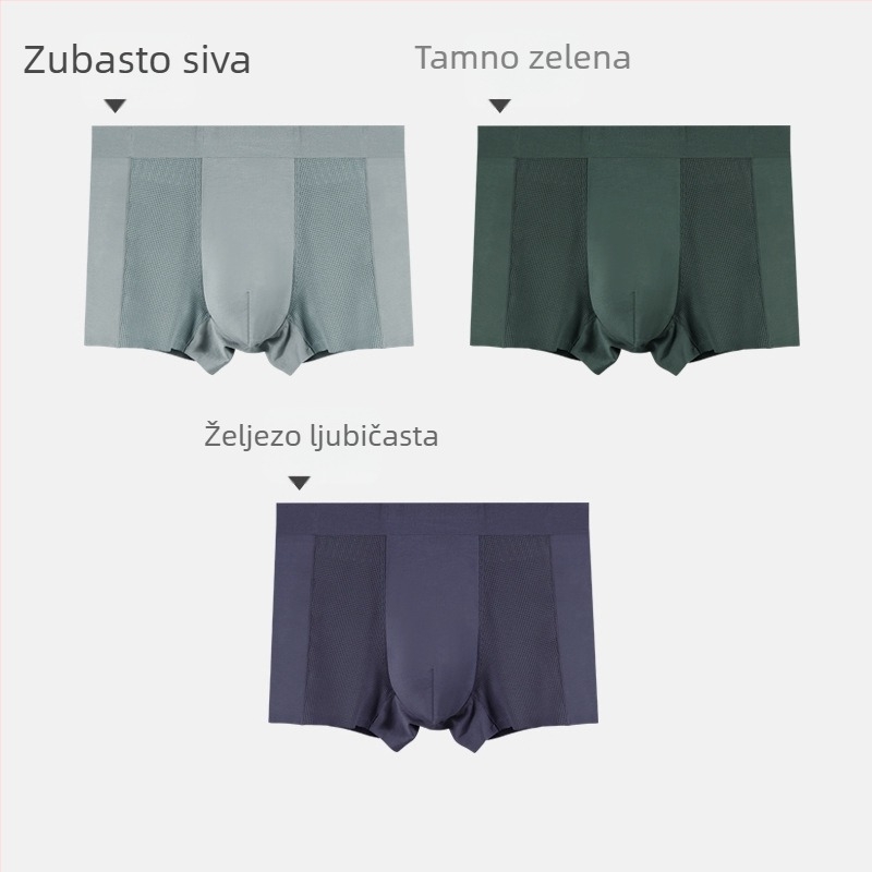 Muške bokserice od modalne tkanine, iznimno mekane i prozračne