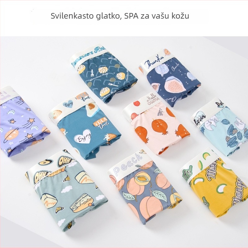 Ljetne muške bokserice od ice silk, prozračne i udobne, moderne i stilske
