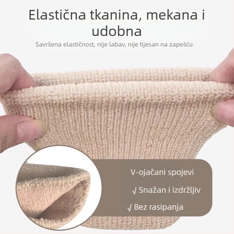 Zapestni pojas za upijanje znoja — elastičan, za fitness, badminton, tenis, košarku i trčanje