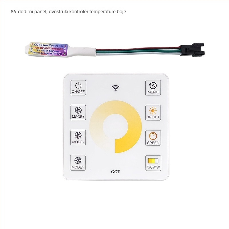 2835 LED traka s dvostrukom temperaturom boje, tekući tok svjetla i efekt proganjanja svjetla, trobojna promjena boje, 24V niskonaponsko unutarnje osvjetljenje za svadbenu dvoranu