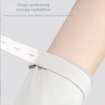 Ženske rukave s UV zaštitom od Ice Silk, za vožnju bicikla, električni bicikl i vožnju, tanke, integrirane