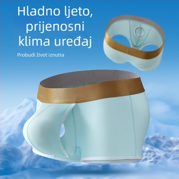 Muške boxerice od Ice Silk, srednji pojas, jednobojne, prozračne i brzo sušeće