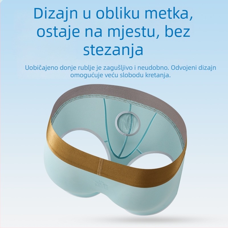 Muške boxerice od Ice Silk, srednji pojas, jednobojne, prozračne i brzo sušeće
