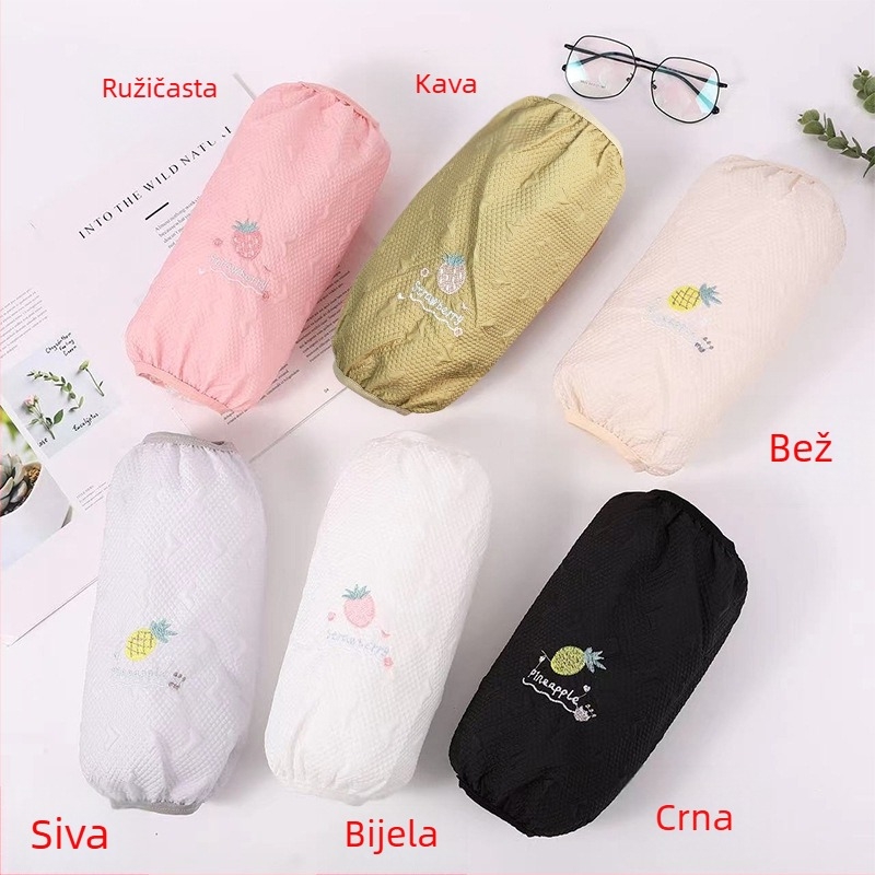 Unisex vodootporne zaštitne rukave s balonastim rukavima, otporne na prljavštinu, dugi, opuštena kroj, karirani uzorak